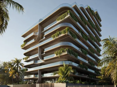 Apartamentos a baira mar Edificio Atto by Pininfarina diagonal